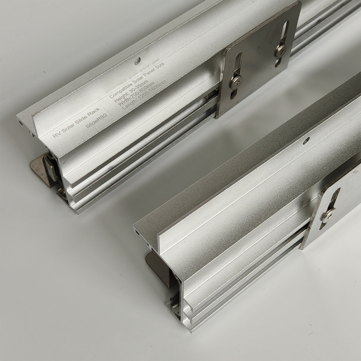 SUMYOK Manual RV Solar Slide Rack SlideR80 | For 150-250W Solar Panels