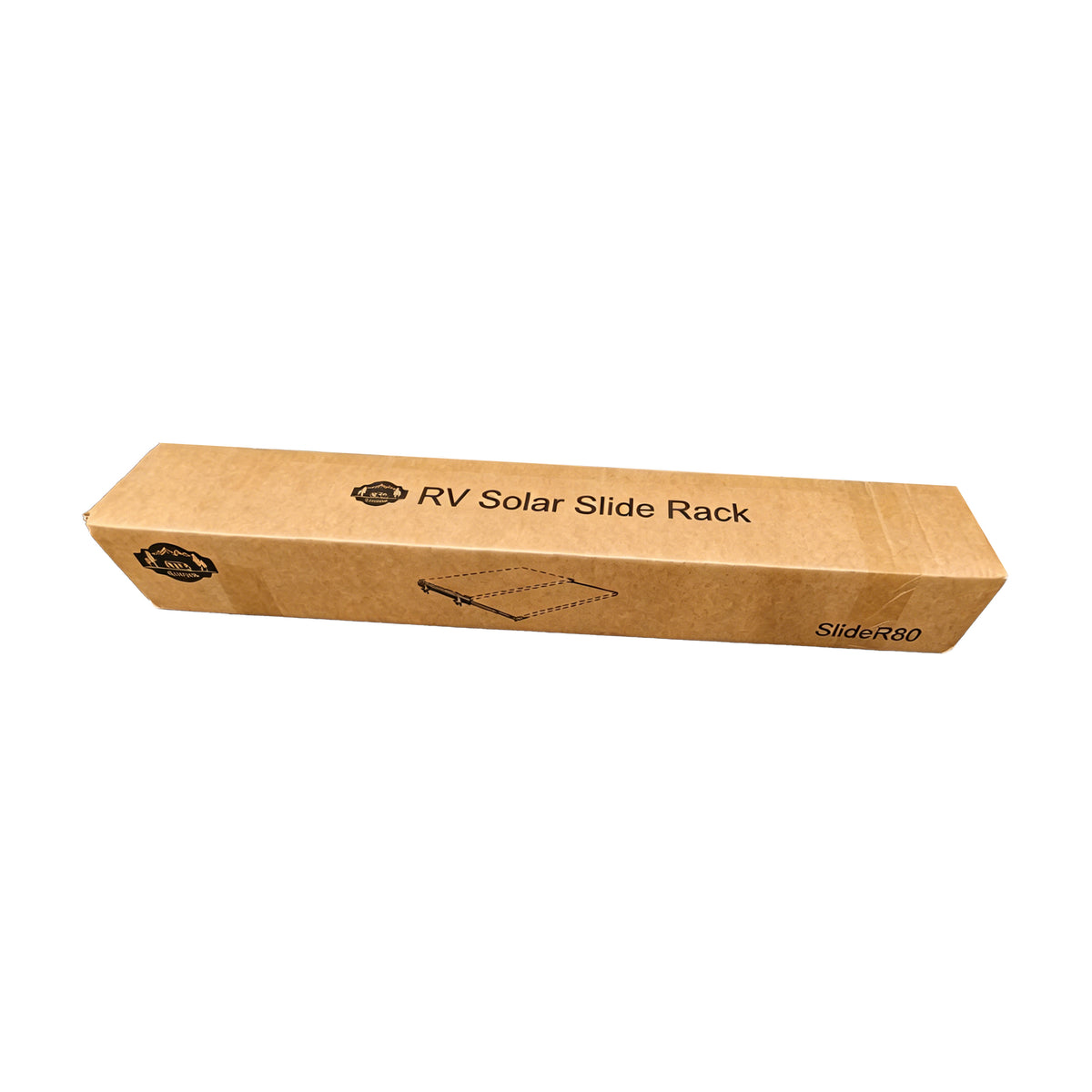 SUMYOK Manual RV Solar Slide Rack SlideR80 | For 150-250W Solar Panels